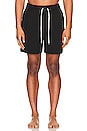 view 4 of 5 Traveler Stretch Swim Trunk in Polo Black