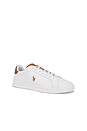 view 2 of 6 Low Top Sneaker in White & Tan