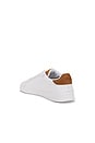 view 3 of 6 Low Top Sneaker in White & Tan
