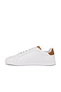 view 5 of 6 Low Top Sneaker in White & Tan