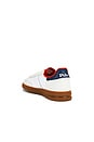 view 3 of 6 SNEAKERS BEDFORD in White, Spring Navy, & Bistro Red
