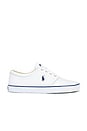 view 1 of 6 Faxon Solid Leather Low Top Sneaker in White