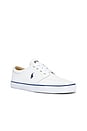 view 2 of 6 Faxon Solid Leather Low Top Sneaker in White