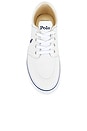 view 4 of 6 Faxon Solid Leather Low Top Sneaker in White