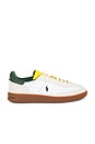 view 1 of 6 SNEAKERS BEDFORD in White, Vintage Pine, & Gold Bugle