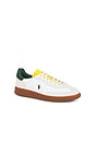 view 2 of 6 SNEAKERS BEDFORD in White, Vintage Pine, & Gold Bugle