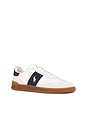 view 2 of 6 Aera Sneaker in Bianco, Navy, & Wine