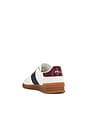 view 3 of 6 Aera Sneaker in Bianco, Navy, & Wine
