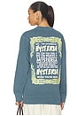 view 1 of 4 Def Leppard Through The Night Sweatshirt in Blue