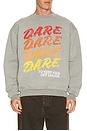view 1 of 4 D.A.R.E. Logos Crew Sweatshirt in Heather Grey