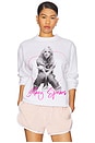 view 1 of 4 Britney Spears Heart Sweatshirt in White