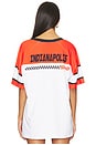 view 3 of 4 Indianapolis 500 Jersey in Red & White