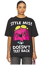 view 1 of 4 Little Miss Doesn't Text Back Tee in Black