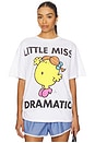 view 1 of 4 Little Miss Dramatic Tee in White