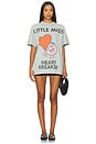 view 4 of 4 Little Miss Heartbreaker Tee in Grey