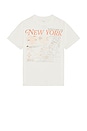 view 1 of 4 T-SHIRT WELCOME TO NEW YORK in Cream