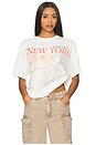 view 1 of 4 Welcome To New York MTA Tee in Cream