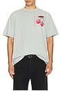 view 3 of 4 Warheads Black Cherry Tee in Grey