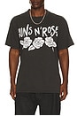 view 2 of 4 Guns N' Roses Roses Tee in Black Pigment