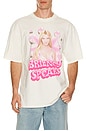 view 1 of 4 Britney Spears Bubbles Tee in Cream in Cream Pigment