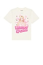 view 4 of 4 Britney Spears Bubbles Tee in Cream in Cream Pigment