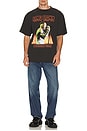 view 3 of 4 Kane Brown Flames Tee in Black Pigment