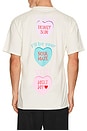 view 1 of 4 Sweethearts Hey There Tee in Cream Pigment