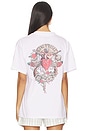 view 3 of 4 Guns N' Roses Wings Tee in White