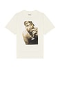 view 4 of 4 Tupac Smoke Tee in Cream Pigment