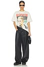 view 5 of 5 David Bowie Smoking Tee in Cream Pigment