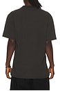 view 2 of 4 D.A.R.E. Flames Tee in Black Pigment