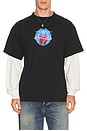 view 1 of 4 Journey Pink Heart Layered Tee in Multi