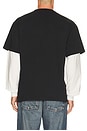 view 2 of 4 Journey Pink Heart Layered Tee in Multi