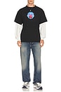 view 3 of 4 Journey Pink Heart Layered Tee in Multi