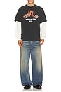 view 4 of 4 Led Zeppelin American Tour Layered Tee in Black