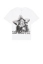 view 5 of 4 T-SHIRT SAWEETIE in White