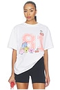 view 1 of 4 Little Miss Cherries Tee in White