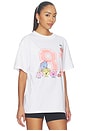 view 2 of 4 Little Miss Cherries Tee in White