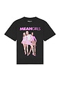 view 1 of 4 Mean Girls Trio Boxy Tee in Black Pigment