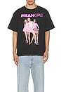 view 4 of 4 Mean Girls Trio Boxy Tee in Black Pigment