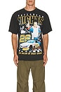 view 4 of 4 Talladega Nights Collage Boxy Tee in Black Pigment