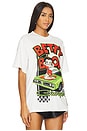 view 2 of 4 Betty Boop Dodge Charger Boxy Tee in Cream Pigment