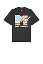 view 1 of 4 MTV U.S.A ボクシーTシャツ in Black Pigment