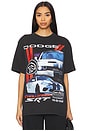 view 1 of 4 Dodge Rule Of The Road Boxy Tee in Black Pigment