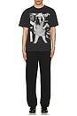 view 4 of 4 Britney Spears Pose Boxy Tee in Black Pigment