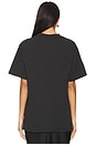 view 3 of 4 Halloween Moon Boxy Tee in Black Pigment