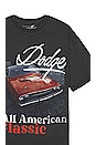 view 3 of 6 Dodge All American Classic Oversized Tee in Black Pigment