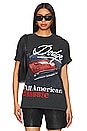 view 2 of 6 Dodge All American Classic Oversized Tee in Black Pigment