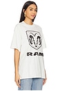 view 2 of 4 Ram Logo Boxy Tee in Natural