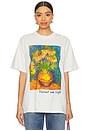 view 2 of 5 Sunflowers Boxy Tee in Natural